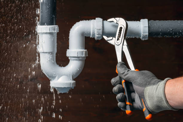 Professional Plumbing technician working in Long Grove, IA